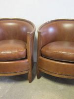 Fauteuil en cuir